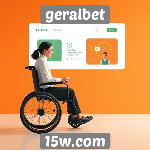 Acessibilidade e design do site Geralbet