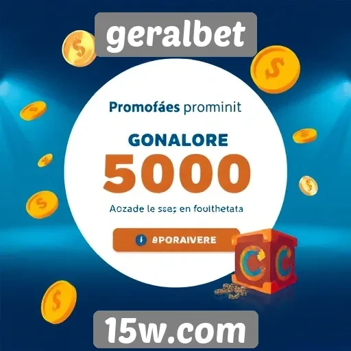 Geralbet oferece promoções para novos usuários