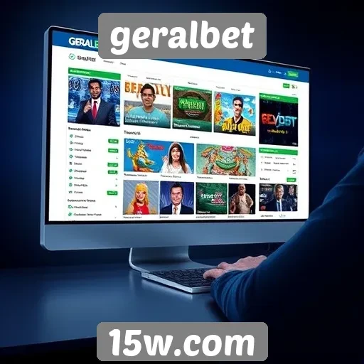 Novas funcionalidades do site Geralbet em destaque
